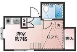 ハイツフェアレディの物件間取画像